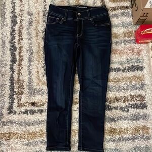 Cropped skinny jeans